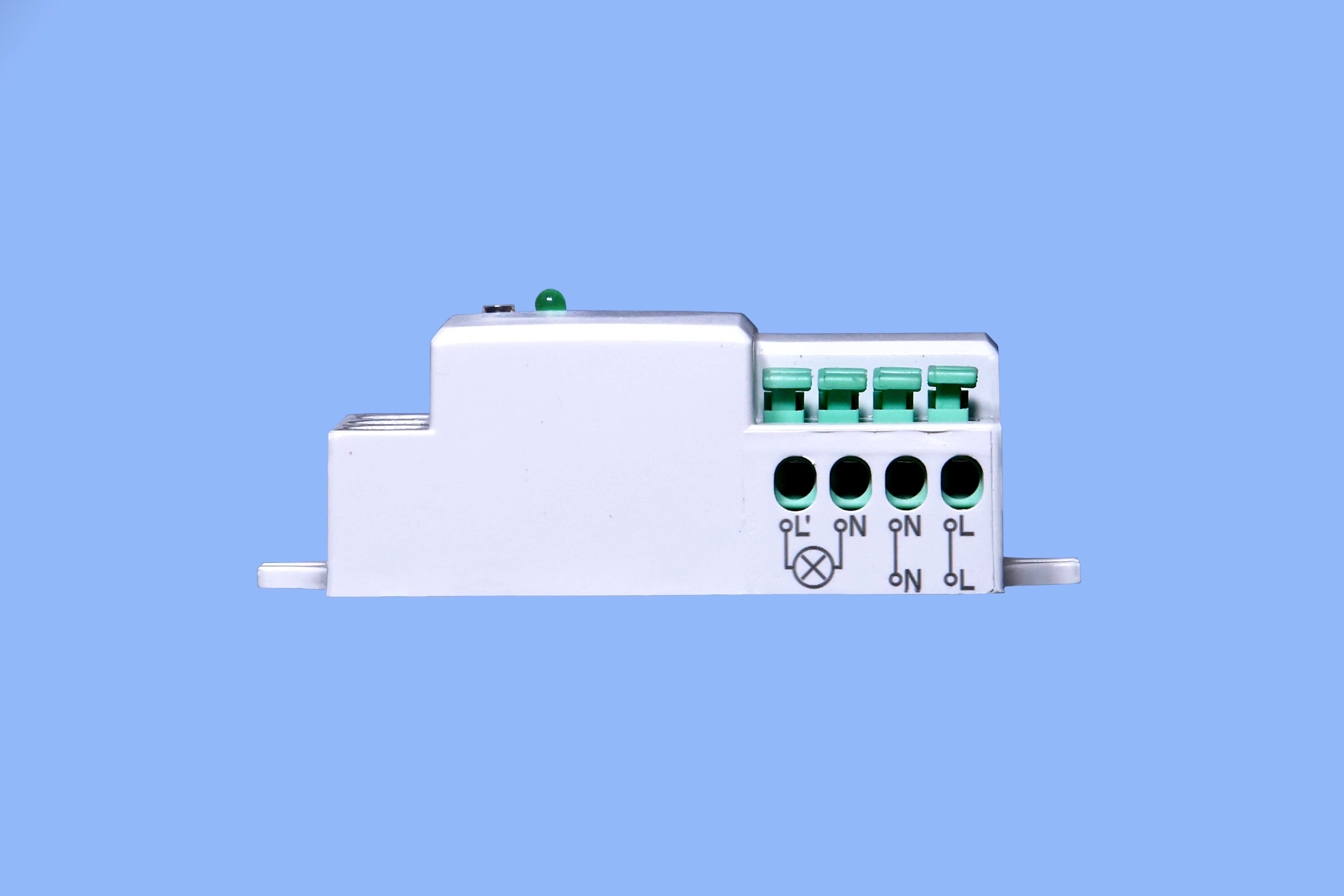 Microwave Sensor, Input Voltage 100-265V Ac, Maximum Load 200W.