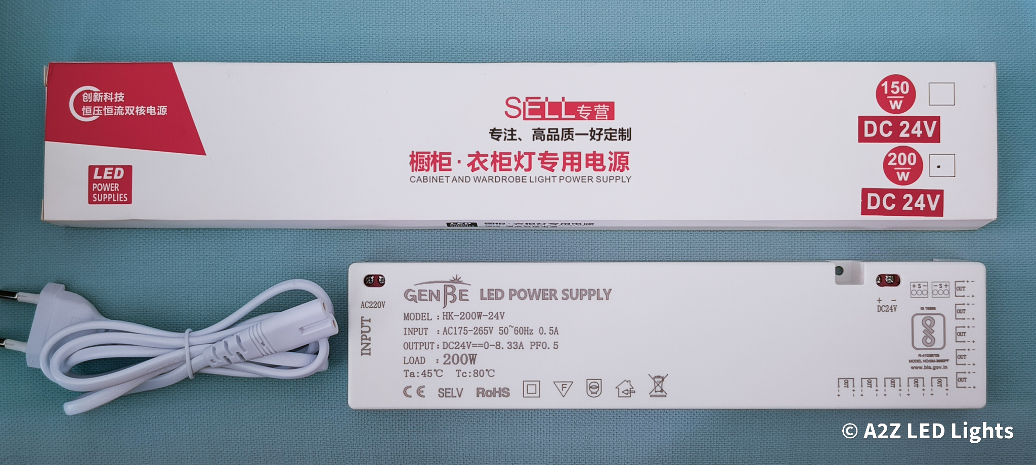 24V Cabinet Led Power Supply 200W