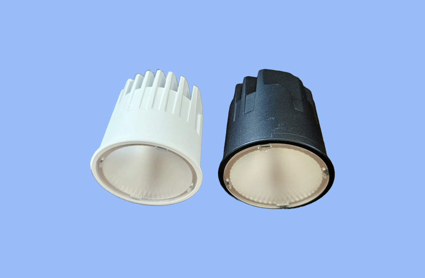 Round White/Black 7W LED COB Module