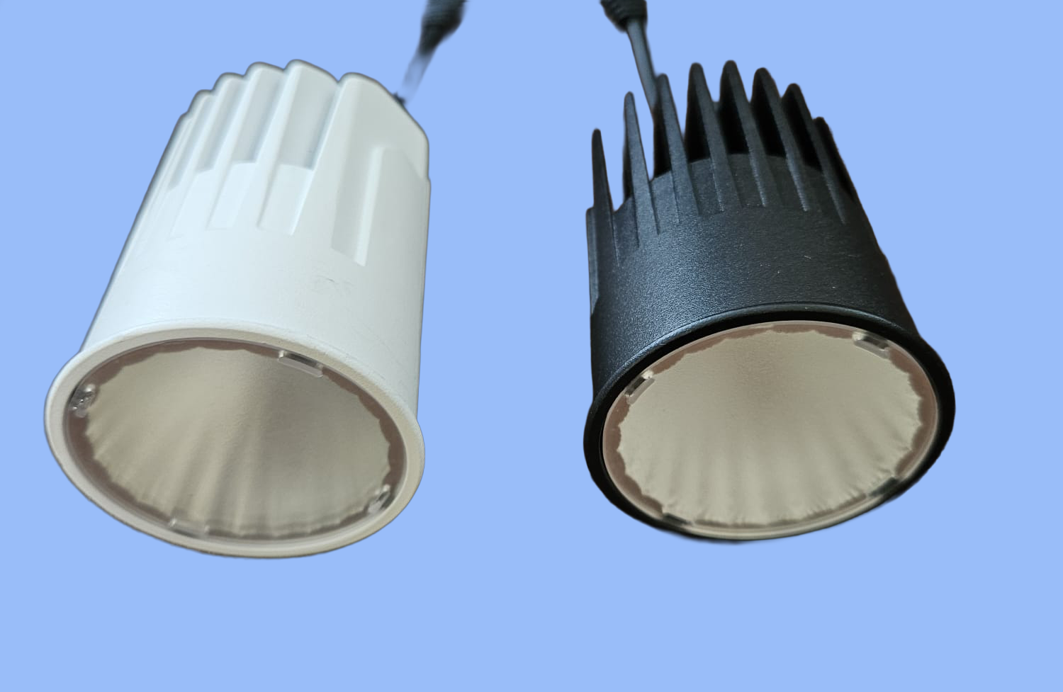 Round White/Black 12W LED COB Module