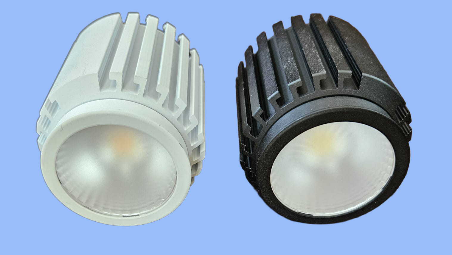 Round White/Black 15W LED COB Module